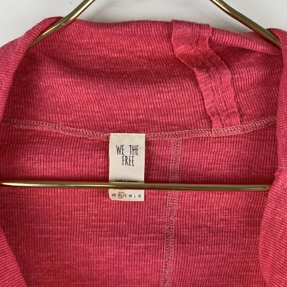 WE THE FREE coral boat neck sweater Women’s size XS Cozy - Picture 2 of 5